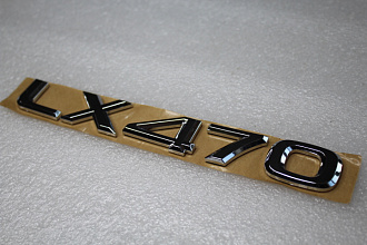 Надпись LX 470