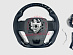 Руль Land Cruiser 200 дизайн LC300 / Prado 150 , Sport Design , чёрный лак