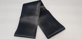 Оплетка на шнуровке (38-39,5см) М карбон 