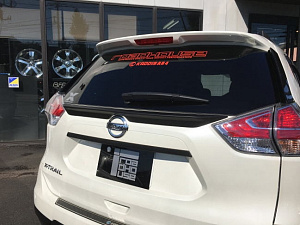 Тюнинг для Спойлер X-Trail 32 JAOS под стекло задней двери , чёрный 