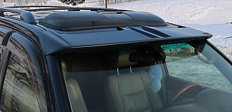 Козырек FJ Cruiser над лобовым стеклом 