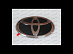Эмблема Toyota на Prado 150 / Rav 40 / Highlander, черная (16 x11см.)