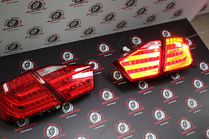 Тюнинг для Стопы Camry V50 2012 +, красные стиль 1