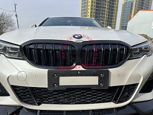 Тюнинг для Решетка BMW 3-series G20 18+, чёрная