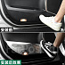 Накладки Alphard H30 / Vellfire 30 на обшивку дверей, хром