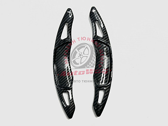 Накладки на подрулевые лепестки Forester / XV , карбон