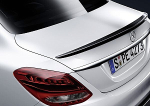 Тюнинг для Спойлер Mercedes C-class W205 2014 - 2018 на багажник , чёрный
