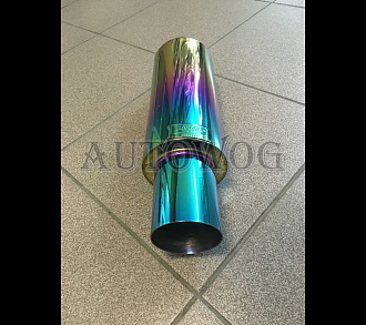 Бочка HKS 8002 410мм*63мм*88мм хамелеон 8004--7С