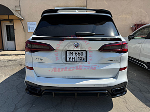 Тюнинг для Обвес BMW X5  G05 M Perfomance чёрный