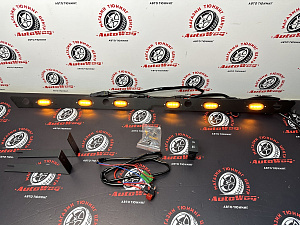 Тюнинг для Подсветка в решетку радиатора Land Cruiser 200 2012 - 2015