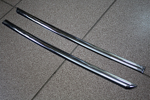 Тюнинг для Отсечка окон Prado 150 заднего стекла, хром