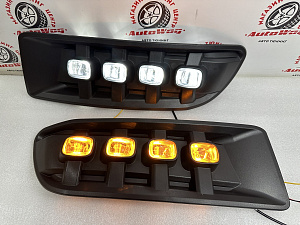 Тюнинг для Туманки Prado 120 динамические 