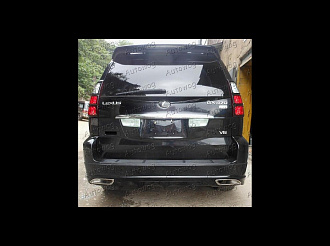 Губа задняя GX 470 Elford 2003 - 2008 (+ насадки Goldman Cruize)