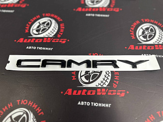 Надпись Camry , чёрная