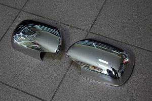 Тюнинг для Накладки Hiace 200 / Prado 120 / GX 470 / Surf 215 на зеркала , хром