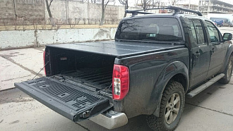 Крышка кузова , трехсекционная Navara D40, жесткая