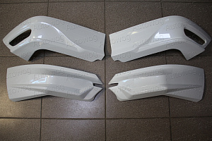 Тюнинг для Клыки передние и задние X-Trail 32 дизайн Impul , белые