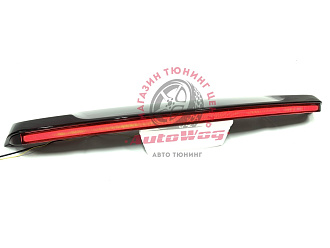 Спойлер Prado 120 / GX 470 на верх стекла, черный