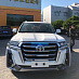Обвес на Land Cruiser 200 2016 +, Limgene Ront белый перламутр