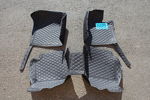 Тюнинг для Коврики в салон Crown 200 / 210 / 180 , 3D экокожа 