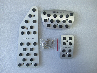 Накладки Land Cruiser 200 2016 + / FJ Cruiser на педали , металл