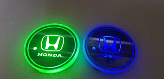 Вкладыш в подстаканник со светящимся логотипом Honda