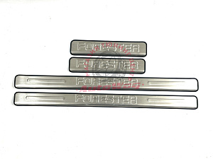 Тюнинг для Накладки Forester 2013-2019, на пороги дверей узкие