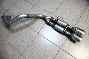 Тюнинг для Разводка глушителя (глушитель) на Prado 150 Modellista