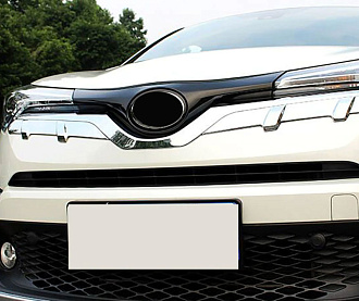 Накладки C-HR под решетку , хром , тип 2