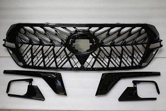 Решетка Land Cruiser 200 2016 +, Black Vision дизайн TRD 