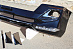 Губа передняя Prado 150 2014 +, Modellista, с ходовыми огнями, версия 2, черная