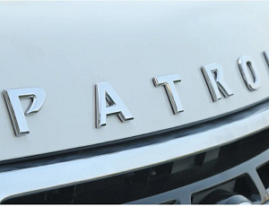Тюнинг для Надпись Patrol , на капот хром
