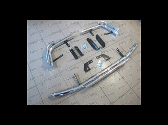 Защита бамперов ( трубы ) Land Cruiser 100 / LX 470 