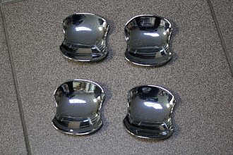 Накладки Prius 30 под ручки дверей, хром , стиль 2