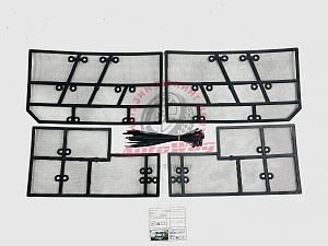 Тюнинг для Защитная сетка в решетку Pajero V97