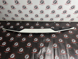 Спойлер Prado 150 / GX 460 под стекло , белый + чёрный , дизайн Modellista