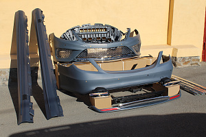 Тюнинг для Обвес рестайлинговый на Mercedes S-class W222 65 AMG