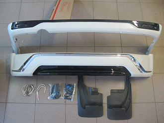 Обвес на Land Cruiser 200 2016 +, Executive White , белый перламутр 