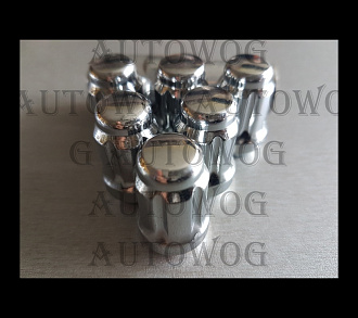 Гайки колёсные TopFit  хром12*1.5 , 20+1