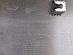 Накладка Land Cruiser 200 2012 +, под бампер передний, серебро, как оригинал 