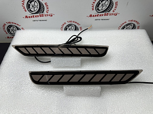 Тюнинг для Стопы дополнительные Forester 2007 - 2017, в бампер задний, диодные (катафот) дымчатые