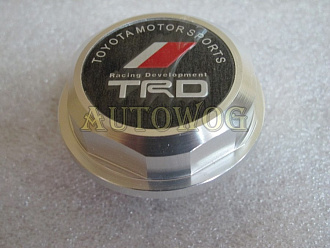 Крышка маслянная TRD серебро (TOYOTA)