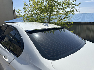 Тюнинг для Спойлер BMW 3-series F30 , над стеклом , черный 