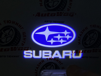 Подсветка в двери Subaru 