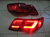 Стопы Camry V40 2006 - 2011 стиль Lexus красно-дымчатые