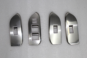 Тюнинг для Накладки Prado 150 на стеклоподъёмник , хром