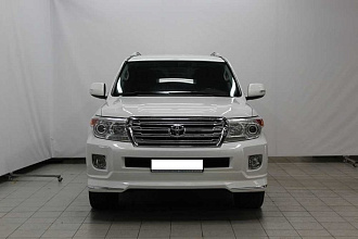Губа передняя Land Cruiser 200 2012 +, Urban Sport , белый перламутр