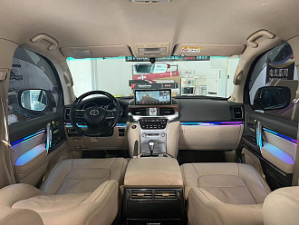 Накладки Land Cruiser 200 в салон - подсветка