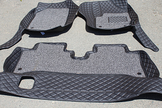 Коврики в салон Aqua 2011 - 2014 , 3D экокожа