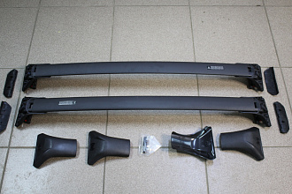 Поперечины Fortuner усиленные , черные